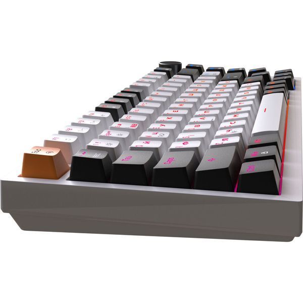 Клавіатура GamePro MK160W Hot-Swap Red Swich RGB USB UA White (MK160W) MK160W фото