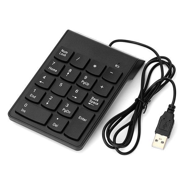 Клавіатура Gembird KPD-U-03 USB Black (KPD-U-03) KPD-U-03 фото