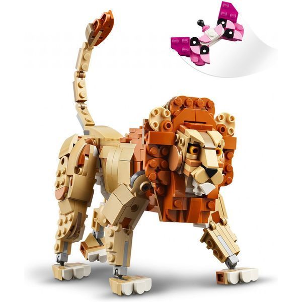 Конструктор LEGO Creator Дикі тварини сафарі 780 деталей (31150) 31150 фото