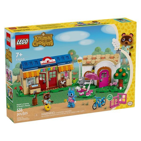 Конструктор LEGO Animal Crossing Ятка Nook's Cranny и дом Rosie 535 деталей (77050-) 77050- фото