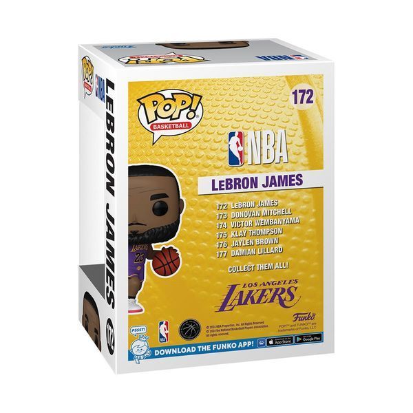 Фігурка Funko POP NBA: Lakers - Lebron James 5908305247838 фото