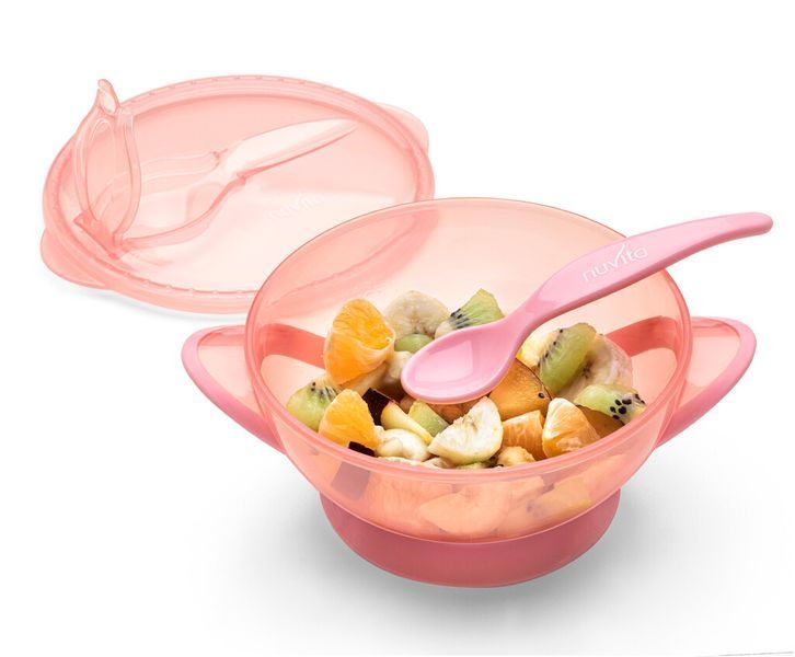 Набор для кормления дорожный Nuvita COOL 6м+ NV1421COOLPINK NV1421COOLPINK фото