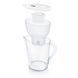 Фільтр-глечик Brita Marella XL Memo MXPro 3.5л (2л очищеної води) з фільтр-картриджем 3шт, білий 1052782 фото 3