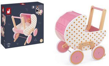 Візок Janod Candy Chic для ляльок J05886 фото