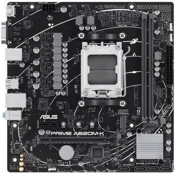 Материнcька плата ASUS PRIME A620M-K sAM5 A620 2xDDR5 HDMI D-Sub mATX 90MB1F40-M0EAY0 фото