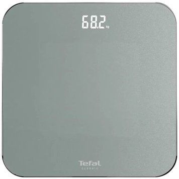 Ваги Tefal підлогові Classic, 180кг, AAAx3 в комплекті, скло, сірий PP1903V0 фото