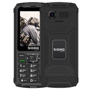 Мобильный телефон Sigma X-treme PR68 Type-C Black (4827798122419) 4827798122419 фото