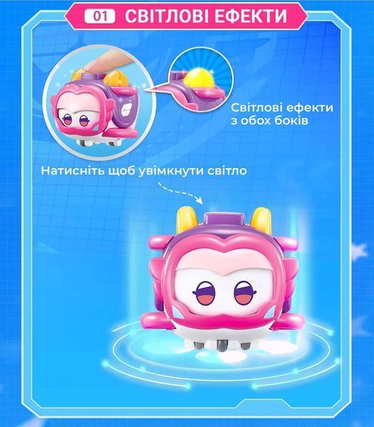 Ігрова фігурка Super Wings Super Pet Еллі улюбленець (Ellie pet), світло EU770419 фото