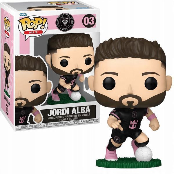 Фигурка Funko POP Football: Inter Miami - Jordi Alba (Away) 5908305249887 фото