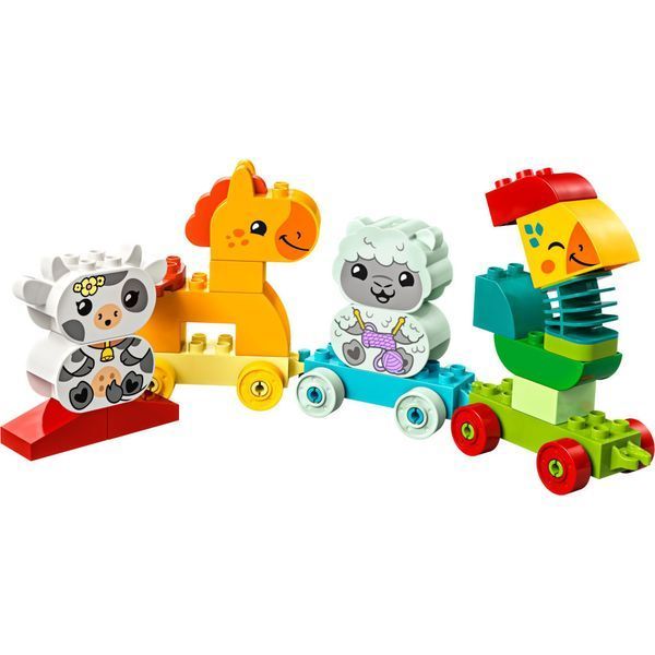 Конструктор LEGO DUPLO My First Потяг тваринок 19 деталей (10412) 10412 фото