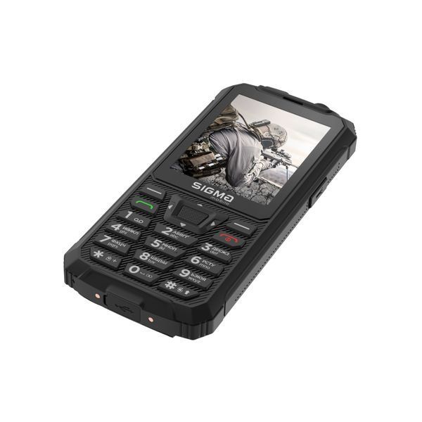 Мобільний телефон Sigma X-treme PR68 Type-C Black (4827798122419) 4827798122419 фото
