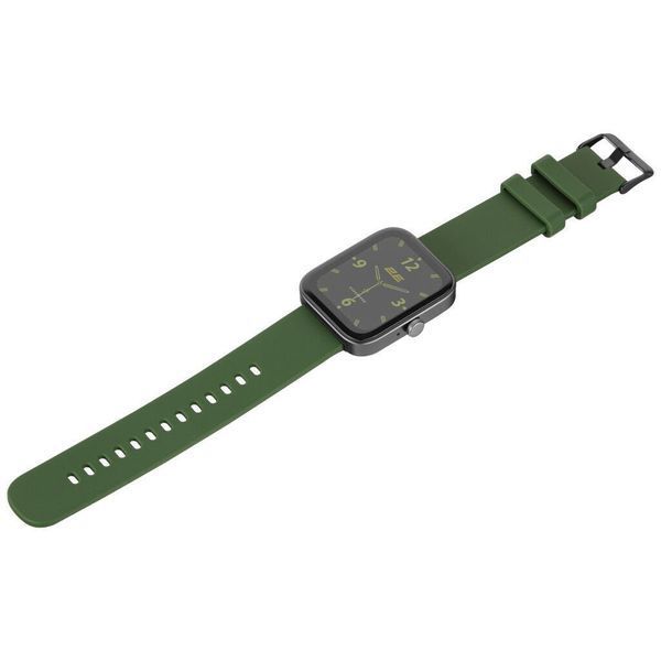 Смарт-годинник 2E Alpha SQ Music Edition 46mm Black-Green (2E-CWW40BKGN) 2E-CWW40BKGN фото