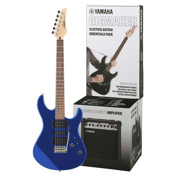 Электрогитара Yamaha Gigmaker ERG121 GPII Metallic Blue Набор для начинающих (ERG121GPII MTU) ERG121GPII MTU фото