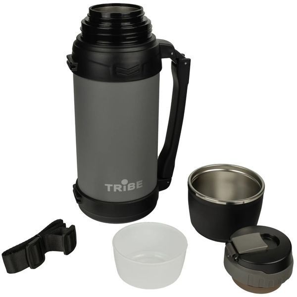 Термос Tribe Family line 2.5 л Grey (T-DG-0002-grey) T-DG-0002-grey фото