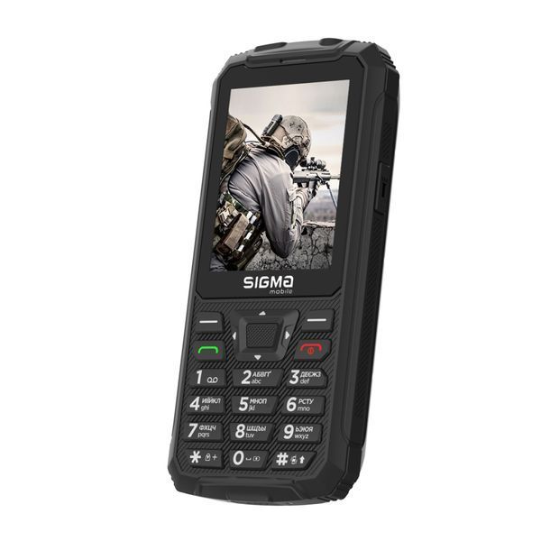 Мобільний телефон Sigma X-treme PR68 Type-C Black (4827798122419) 4827798122419 фото