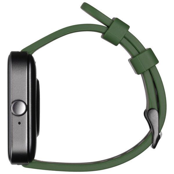 Смарт-годинник 2E Alpha SQ Music Edition 46mm Black-Green (2E-CWW40BKGN) 2E-CWW40BKGN фото