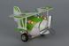 Самолет металлический Same Toy инерционный Aircraft со светом и звуком (зеленый) SY8012Ut-4 фото 2