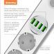 Мережевий фільтр-подовжувач СolorWay 4 розетки/4USB White 2M (CW-CHE44W) CW-CHE44W фото 3