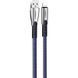 Кабель ColorWay USB - Apple Lightning (zinc alloy) 2.4A 1м синий (CW-CBUL010-BL) CW-CBUL010-BL фото 1