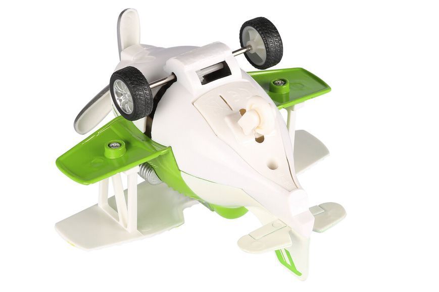 Самолет металлический Same Toy инерционный Aircraft со светом и звуком (зеленый) SY8012Ut-4 фото