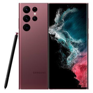 Смартфон Samsung Galaxy S22 Ultra 8/128Gb Burgundy (SM-S908BDRD) SM-S908BDRD фото