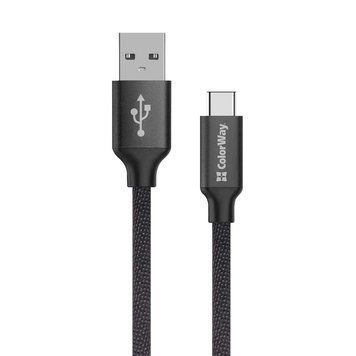Кабель Colorway USB-Type-C 2.4А 2м черный (CW-CBUC008-BK) CW-CBUC008-BK фото