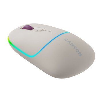 Мишка Canyon MW-22 Dual Band RGB Wireless Rice (CNS-CMSW22RC) CNS-CMSW22RC фото