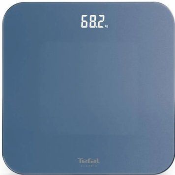 Ваги Tefal підлогові Classic, 180кг, AAAx3 в комплекті, скло, темно-синій PP1905V0 фото