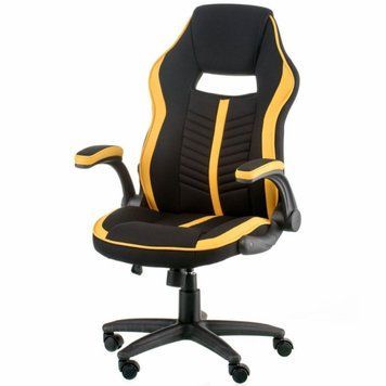 Крісло ігрове Special4You Prime black/yellow (E5548) E5548 фото