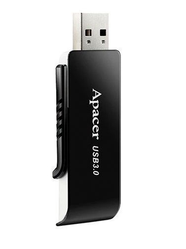 USB флешдрайв 128GB Apacer AH350 USB 3.0 Black (AP128GAH350B-1) AP128GAH350B-1 фото