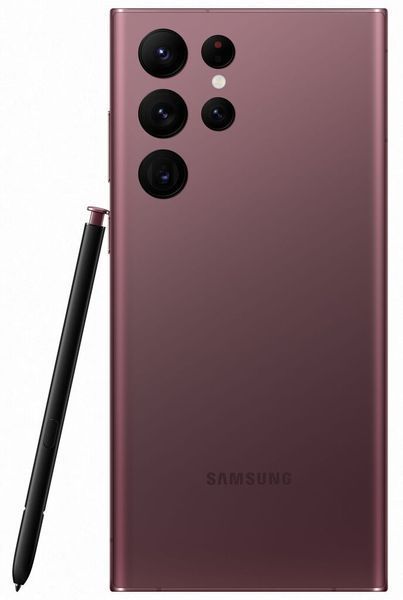 Смартфон Samsung Galaxy S22 Ultra 8/128Gb Burgundy (SM-S908BDRD) SM-S908BDRD фото