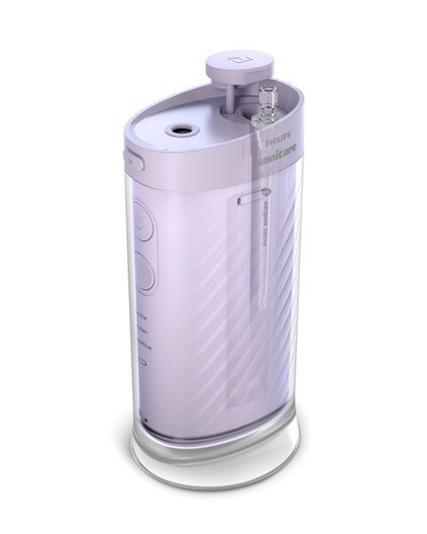 Іригатор Philips портативний Sonicare Compact Flosser 1000, чаша 200 мл, складний, фіолетовий HX3333/23 фото