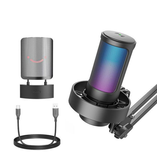 Мікрофон Fifine A8T USB Black (A8T) A8T фото