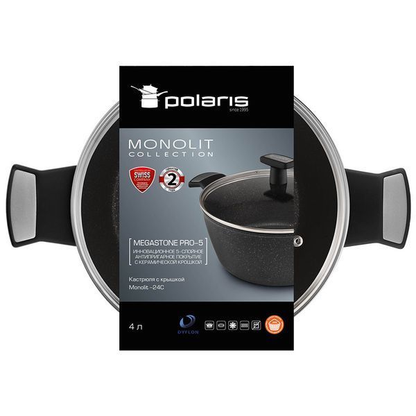 Каструля Polaris Monolit 4 л (Monolit-24C) Monolit-24C фото