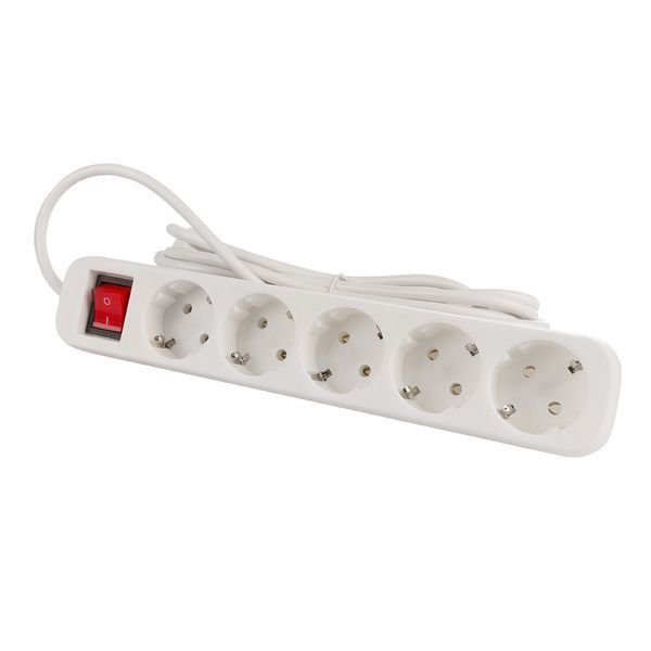Мережевий фільтр СolorWay 5 розеток/3M White (CW-PSEA53W) CW-PSEA53W фото