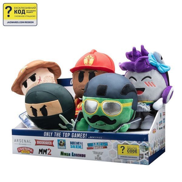 DevSeries Мягкая игрушка Collector Plush Livetopia: Firefighter, S1 CRS0014 фото