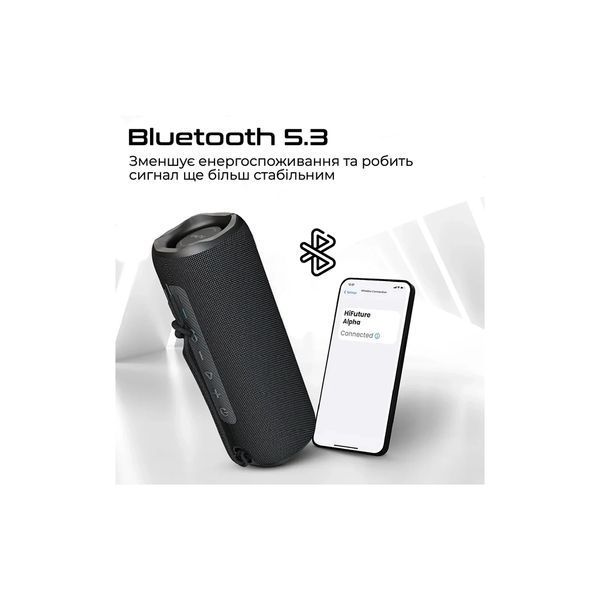 Акустика портативна HiFuture Alpha 20W Black alpha.black фото