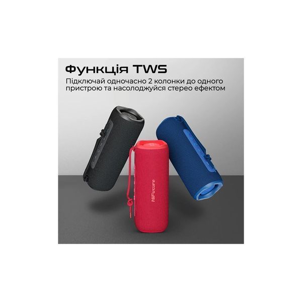 Акустика портативна HiFuture Alpha 20W Black alpha.black фото
