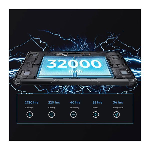 Планшет OUKITEL RT7 10.1" 5G TITAN 12/512GB NFC LTE Black (6941749837233) 6941749837233 фото