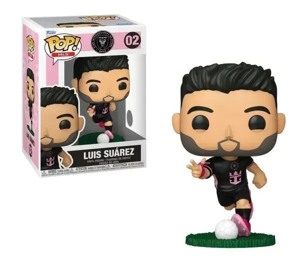 Фигурка Funko POP Football: Inter Miami - Luis Suarez (Away) 5908305249894 фото