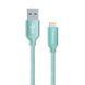 Кабель ColorWay USB - Apple Lightning 2.1А 1м мятний (CW-CBUL004-MT) CW-CBUL004-MT фото 4