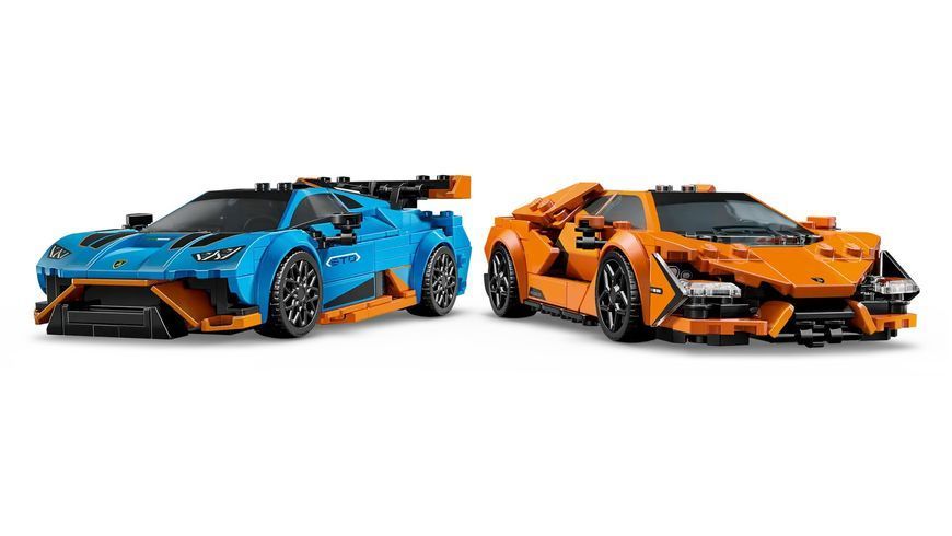 LEGO Constructor Speed Champions Lamborghini Revuelto та Huracan STO 77238 фото