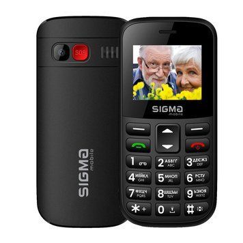 Мобильный телефон Sigma Comfort 50 EASY TYPE-C Black (4827798585214) 4827798585214 фото