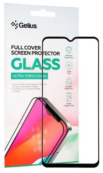 Захисне скло Gelius Full Cover Ultra-Thin 0.25mm for Samsung M236 (M23) Black 90787 фото