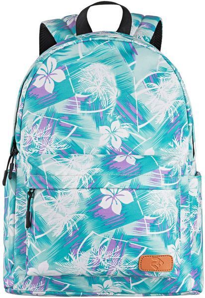 Рюкзак для ноутбука 2E TeensPack Wildflowers, зелено-блакитний (2E-BPT6114GB) 2E-BPT6114GB фото