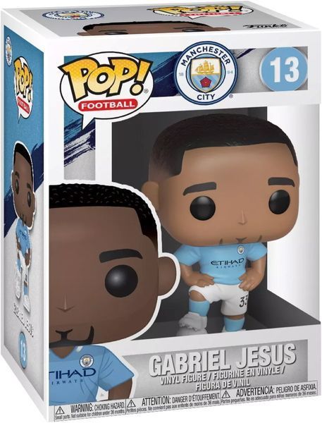 Фігурка Funko POP Football: FC Manchester City - Gabriel Jesus 5908305238416 фото