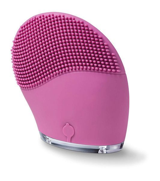 Beurer Щетка-массажер для лица, аккумулятор, USB, 3 режимы, вес - 0.065кг, розовый FC_49 фото