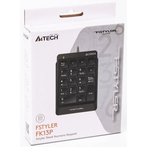 Клавіатура A4Tech FK13P Black (4711421951210) 4711421951210 фото