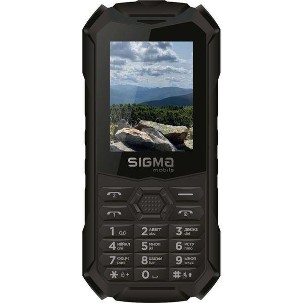Мобільний телефон Sigma X-treme PV68 Black (4827798738214) 4827798738214 фото