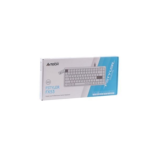 Клавиатура A4Tech FX53 USB UA White (4711421002400) 4711421002400 фото